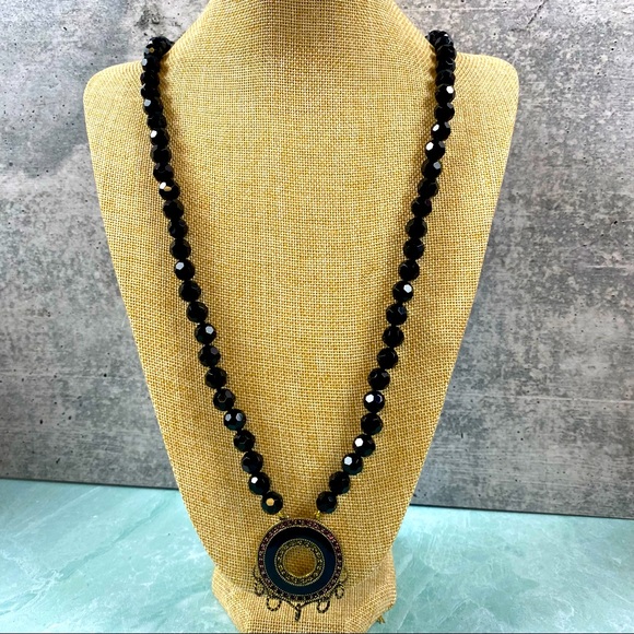 Heidi Daus Jewelry - Heidi Daus Charm Holder Black Beaded Toggle